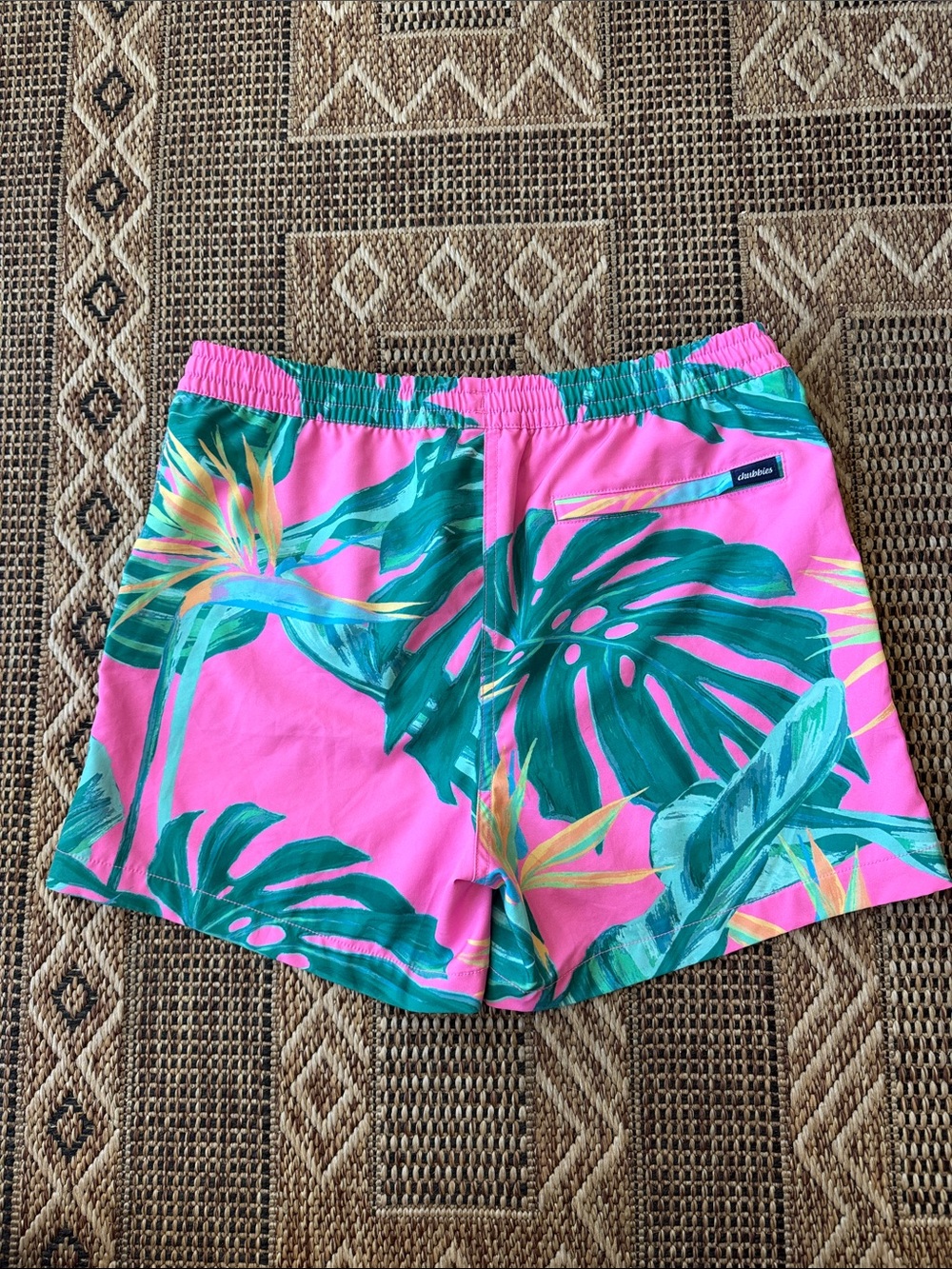 CHUBBIES Birds Of Paradise Boys Swim Trunks Size Youth Large (14/16) - Picture 3 of 5